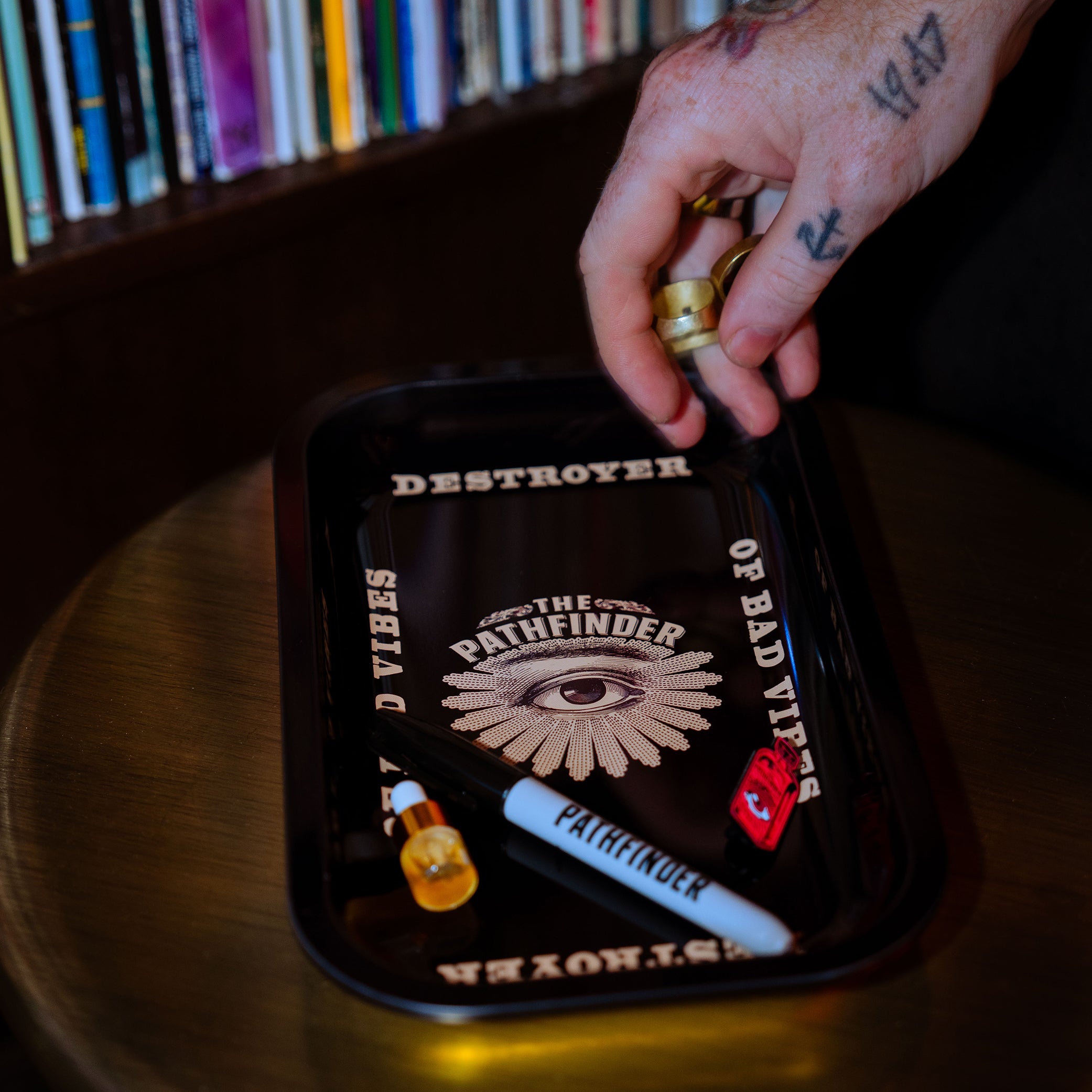 The Pathfinder - Rolling Tray – The Pathfinder Spirit