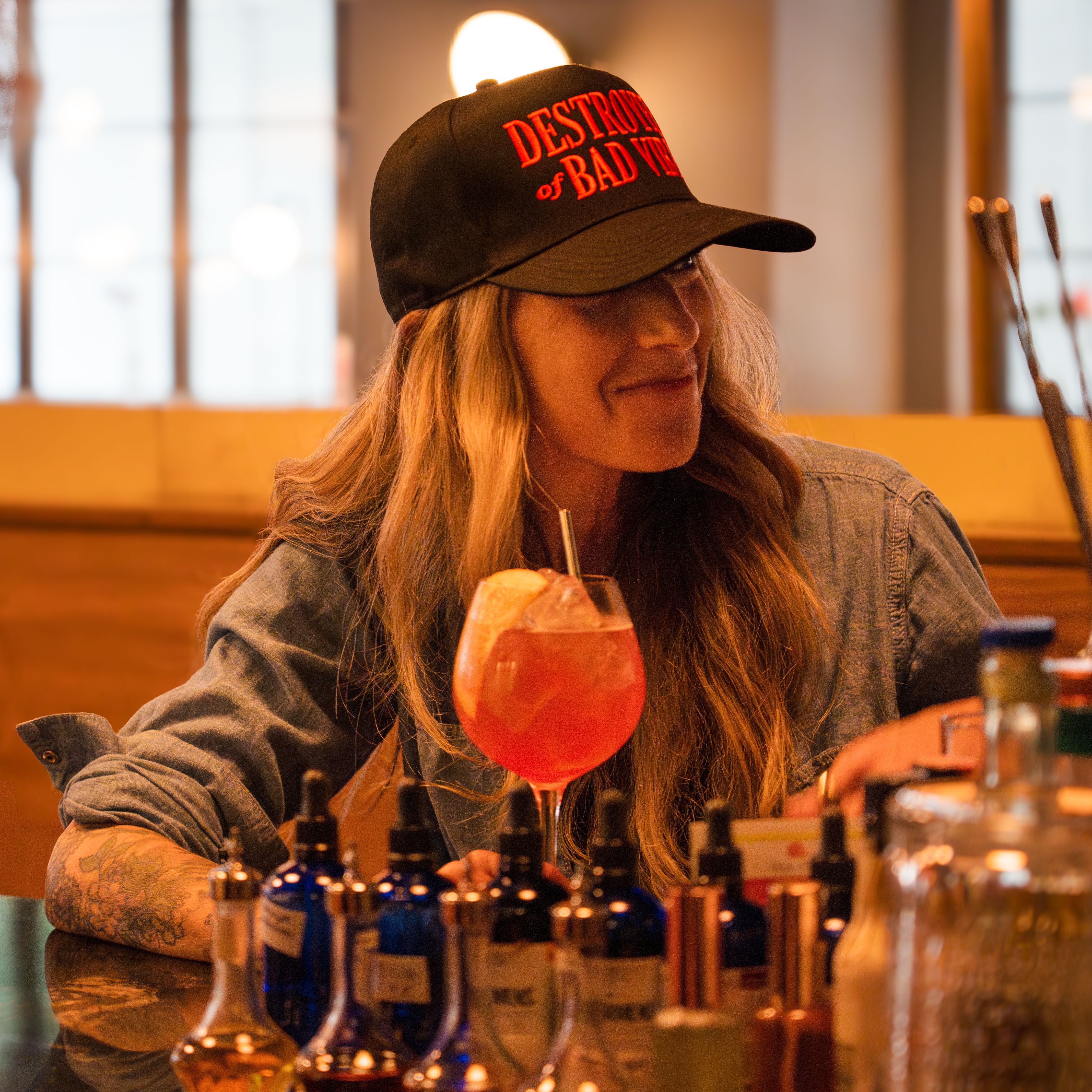 Destroyer of Bad Vibes Hat – The Pathfinder Spirit